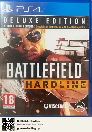 Battlefield Hardline PlayStation 4, PAL box front