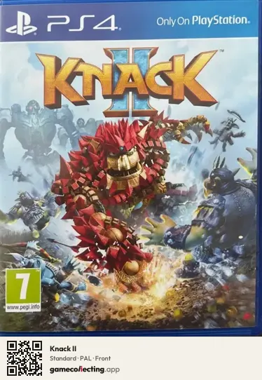 Knack II PlayStation 4, PAL box front