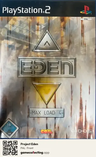 Project Eden PlayStation 2, PAL box front