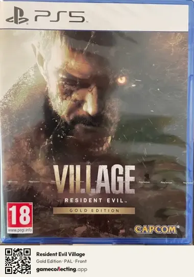 Resident Evil Village PlayStation 5, PAL box front