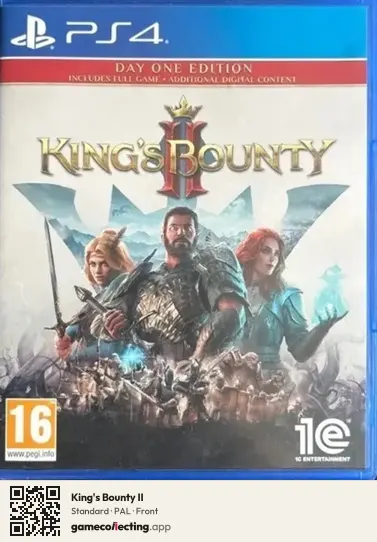 King's Bounty II PlayStation 4, PAL box front
