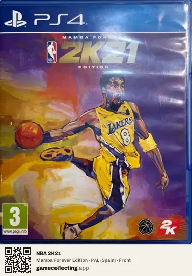 NBA 2K21 PlayStation 4, Spain box front