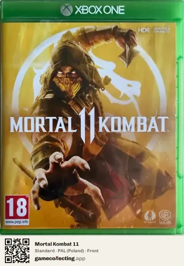 Mortal Kombat 11 Xbox One, Poland box front