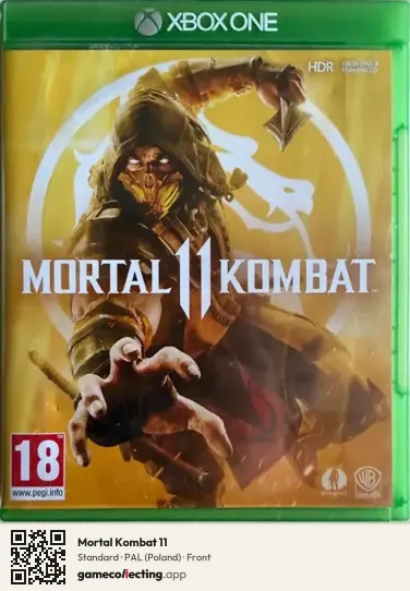 Mortal Kombat 11 Xbox One, Poland box front