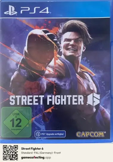 Street Fighter 6 PlayStation 4, Germany box front