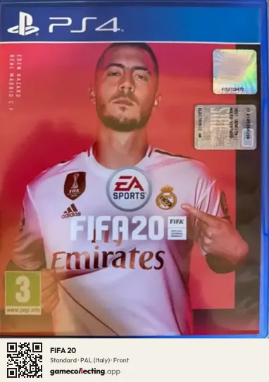 FIFA 20 PlayStation 4, Italy box front