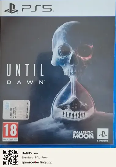 Until Dawn PlayStation 5, PAL box front