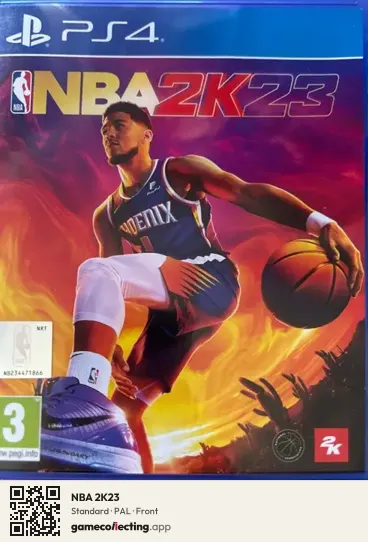 NBA 2K23 PlayStation 4, PAL box front