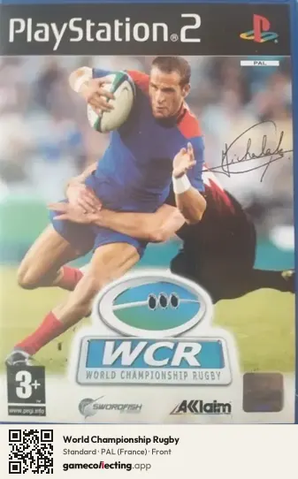World Championship Rugby PlayStation 2, France box front