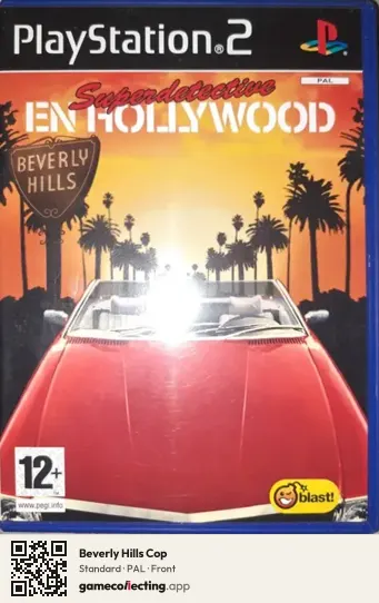 Beverly Hills Cop PlayStation 2, PAL box front