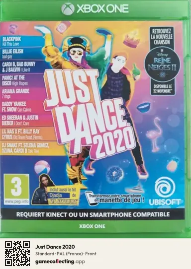Just Dance 2020 Xbox One, France box front