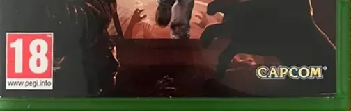 Dead Rising 4, the PEGI square on its front