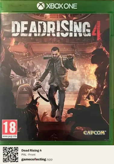 Dead Rising 4 Xbox One, PAL box front
