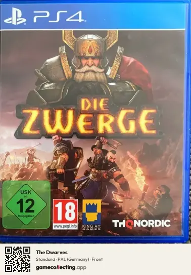 The Dwarves PlayStation 4, Germany box front