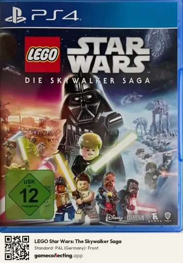LEGO Star Wars: The Skywalker Saga PlayStation 4, Germany box front