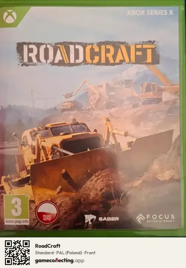 RoadCraft Xbox Series X, Poland box front