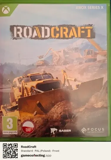 RoadCraft Xbox Series X, Poland box front