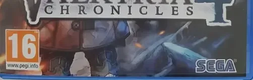 Valkyria Chronicles 4, the PEGI square on its front