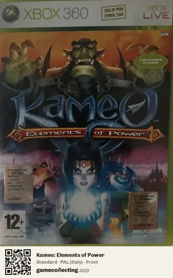 Kameo: Elements of Power Xbox 360, Italy box front