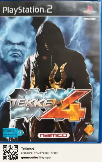 Tekken 4 PlayStation 2, France box front