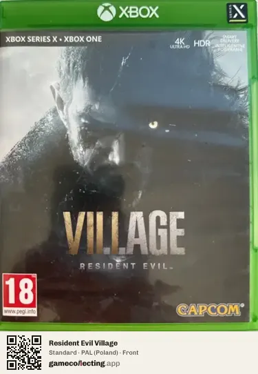 Resident Evil Village Xbox Series X, Poland box front