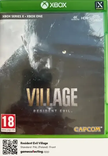Resident Evil Village Xbox Series X, Poland box front