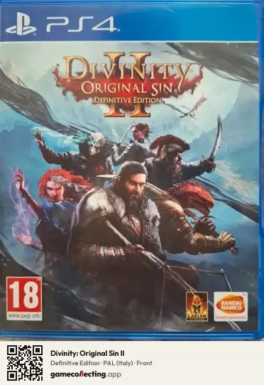 Divinity: Original Sin II PlayStation 4, Italy box front