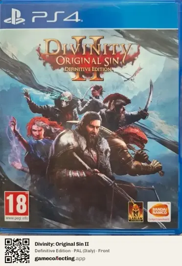 Divinity: Original Sin II PlayStation 4, Italy box front