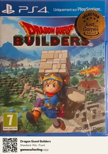 Dragon Quest Builders PlayStation 4, PAL box front