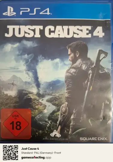 Just Cause 4 PlayStation 4, Germany box front
