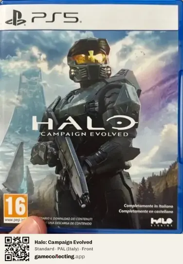 Halo: Campaign Evolved PlayStation 5, Italy box front