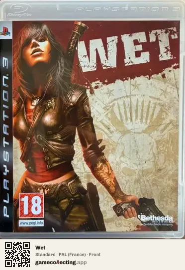 Wet PlayStation 3, France box front