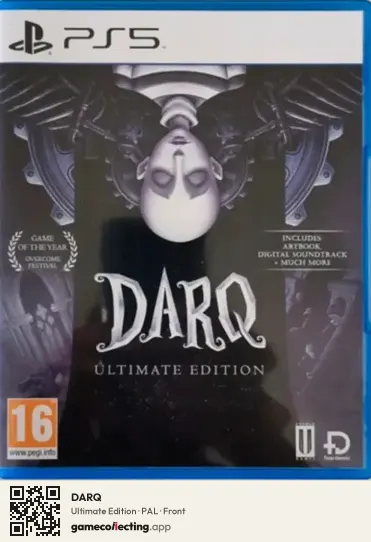 DARQ PlayStation 5, PAL box front