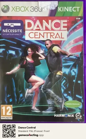 Dance Central Xbox 360, France box front
