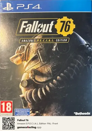 Fallout 76 PlayStation 4, PAL box front