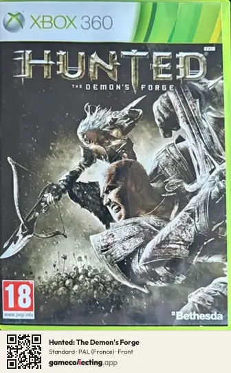 Hunted: The Demon's Forge Xbox 360, France box front