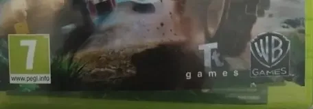 LEGO Jurassic World, the PEGI square on its front