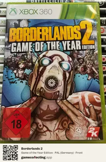 Borderlands 2 Xbox 360, Germany box front