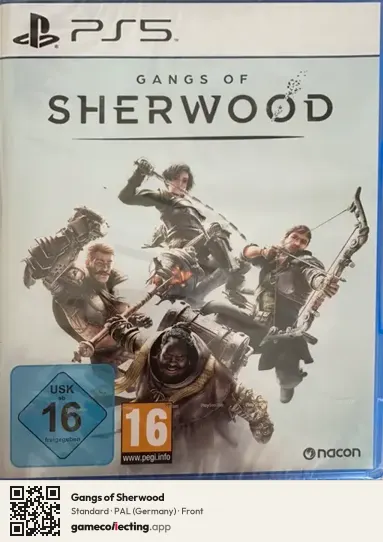 Gangs of Sherwood PlayStation 5, Germany box front