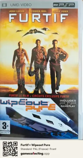 Furtif + Wipeout Pure PlayStation Portable, France box front