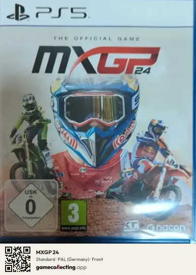 MXGP 24 PlayStation 5, Germany box front