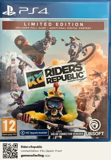 Riders Republic PlayStation 4, Spain box front