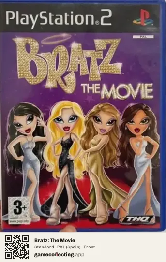 Bratz: The Movie PlayStation 2, Spain box front