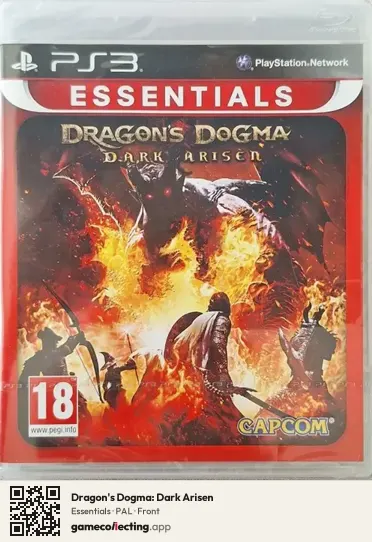 Dragon's Dogma: Dark Arisen PlayStation 3, PAL box front