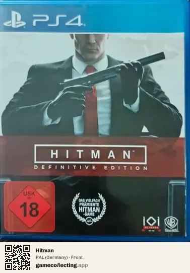 Hitman PlayStation 4, Germany box front