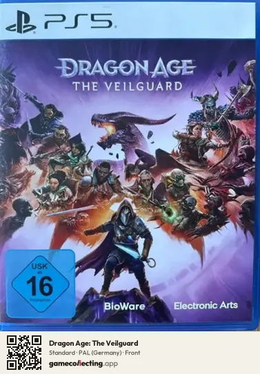 Dragon Age: The Veilguard PlayStation 5, Germany box front