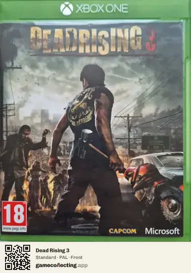 Dead Rising 3 Xbox One, PAL box front