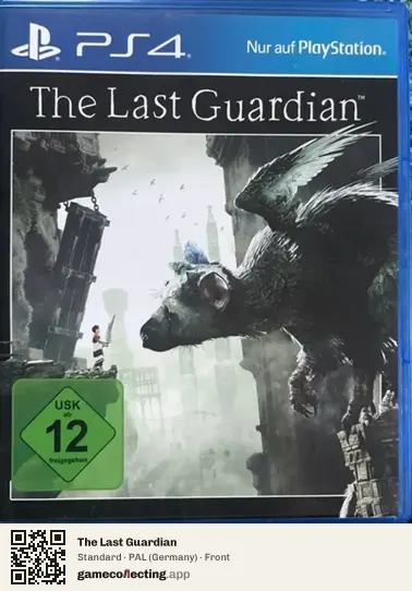 The Last Guardian PlayStation 4, Germany box front