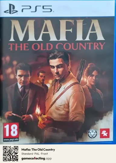 Mafia: The Old Country PlayStation 5, PAL box front