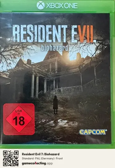 Resident Evil 7: Biohazard Xbox One, Germany box front